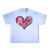 Grape Ice breast cancer awareness heart Urban Heavy Tee - Jasminsmagicworld