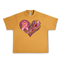 Peanut Butter breast cancer awareness heart Urban Heavy Tee - Jasminsmagicworld
