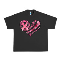 Pigment Black breast cancer awareness heart Urban Heavy Tee - Jasminsmagicworld