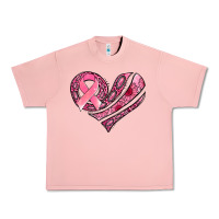 Salmon breast cancer awareness heart Urban Heavy Tee - Jasminsmagicworld