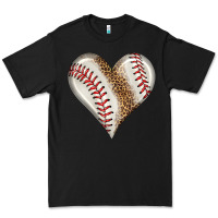 Black baseball heart Premium Tee - HRA Design Shop