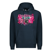 Navy In October we wear pink Cancer Awareness Premium Hoodie - HowdyJamesFarm