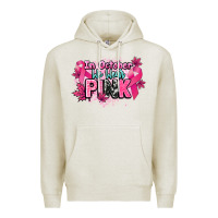 Oatmeal Heather In October we wear pink Cancer Awareness Premium Hoodie - HowdyJamesFarm