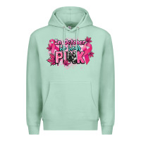 Seafoam In October we wear pink Cancer Awareness Premium Hoodie - HowdyJamesFarm