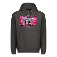 Smoke In October we wear pink Cancer Awareness Premium Hoodie - HowdyJamesFarm