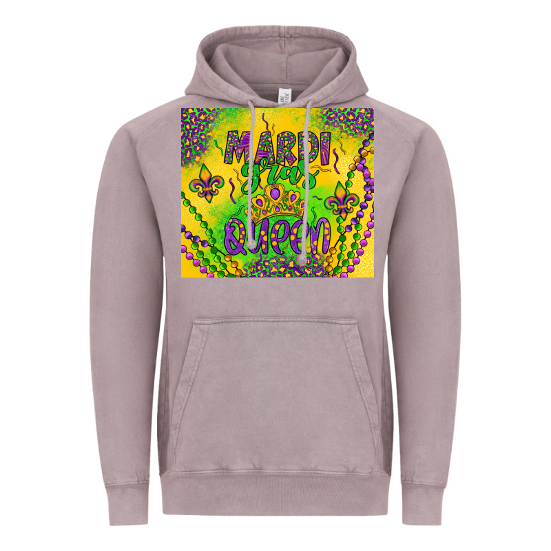 Mardi Gras Queen Vintage Hoodie by Artiststas | Teevron