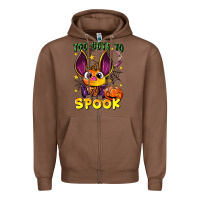 Chestnut too cute to spook Zipper Hoodie - LillyAllenDesigns