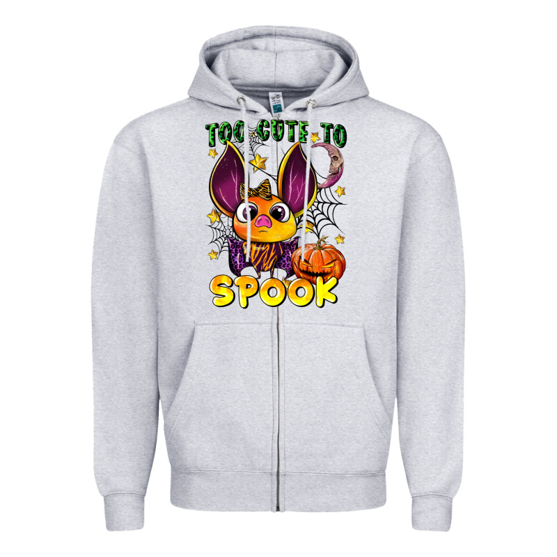 Too Cute To Spook Zipper Hoodie by LillyAllenDesigns | Teevron