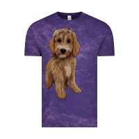 Cloud Purple maltipoo Vintage Tee - BarkalooDesign
