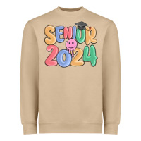 Mushroom senior 2024 Heavyweight Sweatshirt - MaliasSmallBusiness