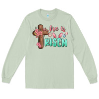 Matcha he is risen Long Sleeve Tee - MaliasSmallBusiness