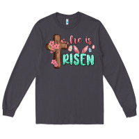 Smoke he is risen Long Sleeve Tee - MaliasSmallBusiness