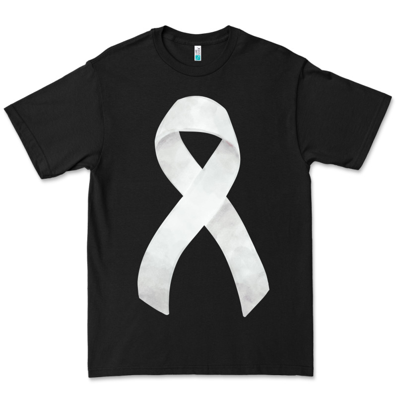 Lung Cancer Ribbon Fa Element Premium Tee by FaDigitalArtStudio | Teevron