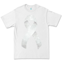 White lung cancer ribbon fa element Premium Tee - FaDigitalArtStudio