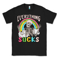 Black everything sucks Classic Tee - MaliasSmallBusiness