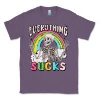 Lavender everything sucks Classic Tee - MaliasSmallBusiness