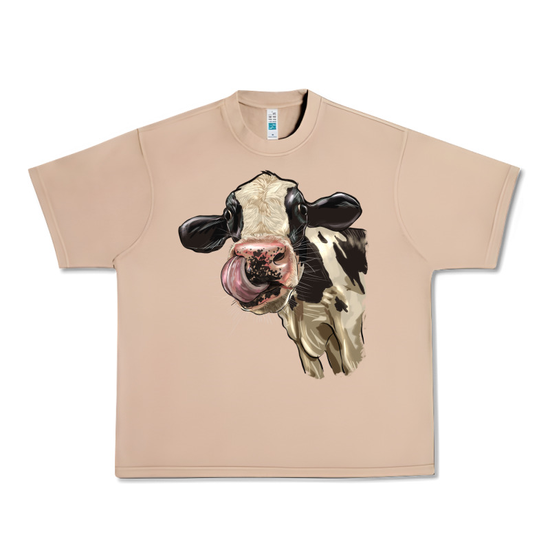 Cute Holstein Heifer Urban Heavy Tee by LillyAllenDesigns | Teevron
