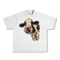 Lunar Rock Cute Holstein Heifer Urban Heavy Tee - LillyAllenDesigns