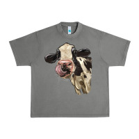 Tornado Cute Holstein Heifer Urban Heavy Tee - LillyAllenDesigns
