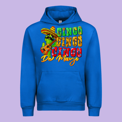 Cinco Cinco De Mayo Urban Hoodie Designed By Fadigitalartstudio