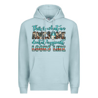Blue Mist this is what an awesome dental hygienist looks like Premium Hoodie - JahusDesignShop