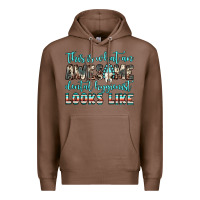 Chestnut this is what an awesome dental hygienist looks like Premium Hoodie - JahusDesignShop