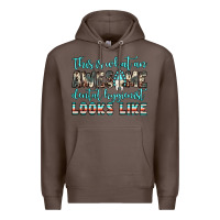 Coffee this is what an awesome dental hygienist looks like Premium Hoodie - JahusDesignShop