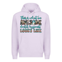 Lilac this is what an awesome dental hygienist looks like Premium Hoodie - JahusDesignShop