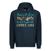 Navy this is what an awesome dental hygienist looks like Premium Hoodie - JahusDesignShop