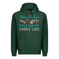 Sports Green this is what an awesome dental hygienist looks like Premium Hoodie - JahusDesignShop