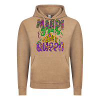 Vintage Coffee mardi gras queen Vintage Hoodie - Artiststas