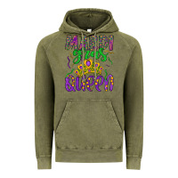 Vintage Olive mardi gras queen Vintage Hoodie - Artiststas