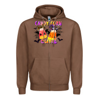 Chestnut candy corn cute Zipper Hoodie - LillyAllenDesigns