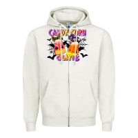 Candy Corn Cute Zipper Hoodie | Teevron