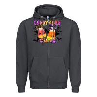 Smoke candy corn cute Zipper Hoodie - LillyAllenDesigns