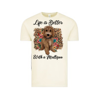 Vintage Arctic life is better with a maltipoo Vintage Tee - BarkalooDesign
