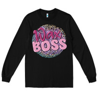 Black wax boss Long Sleeve Tee - MaliasSmallBusiness