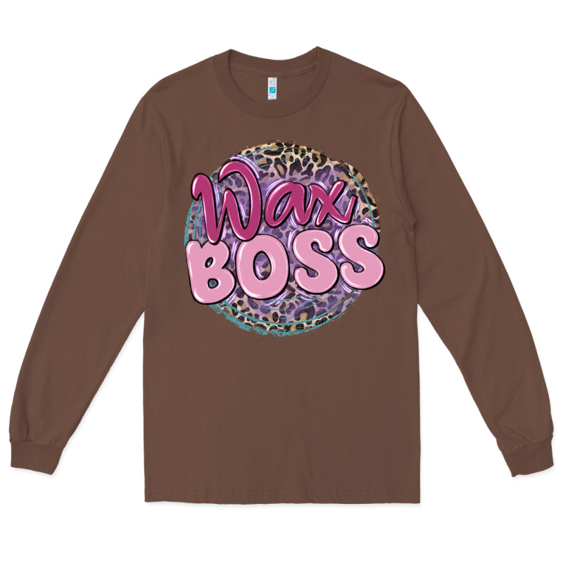 Wax Boss Long Sleeve Tee by MaliasSmallBusiness | Teevron