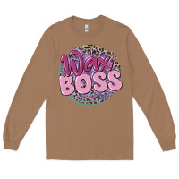 Toasted Coconut wax boss Long Sleeve Tee - MaliasSmallBusiness