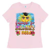 Bubblegum Pink future so bright i need Ladies Tee - Zillion Design Studio