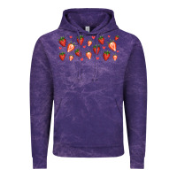 Cloud Purple strawberry Vintage Hoodie - Jasminsmagicworld