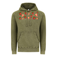 Vintage Olive strawberry Vintage Hoodie - Jasminsmagicworld