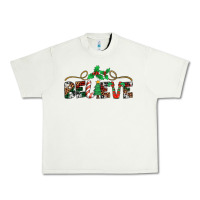 Pistachio believe santa claus christmas Urban Heavy Tee - Jasminsmagicworld