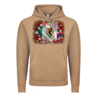 Vintage Coffee mexico flag christmas Vintage Hoodie - AdoDesignShop