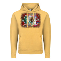 Vintage Mustard mexico flag christmas Vintage Hoodie - AdoDesignShop