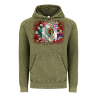 Mexico Flag Christmas Vintage Hoodie | Teevron