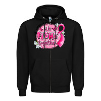 Black breast cancer awareness we fight together Zipper Hoodie - LillyAllenDesigns