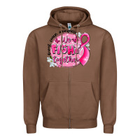 Chestnut breast cancer awareness we fight together Zipper Hoodie - LillyAllenDesigns