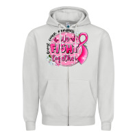 Dove Grey breast cancer awareness we fight together Zipper Hoodie - LillyAllenDesigns