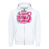 Breast Cancer Awareness We Fight Together Zipper Hoodie | Teevron